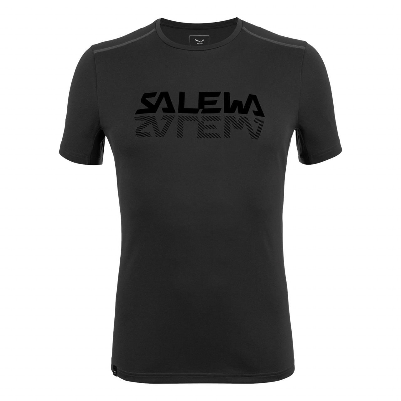 Camisetas Hombre Chile - Salewa Sporty Graphic Dry - Negras - QNGO-26951